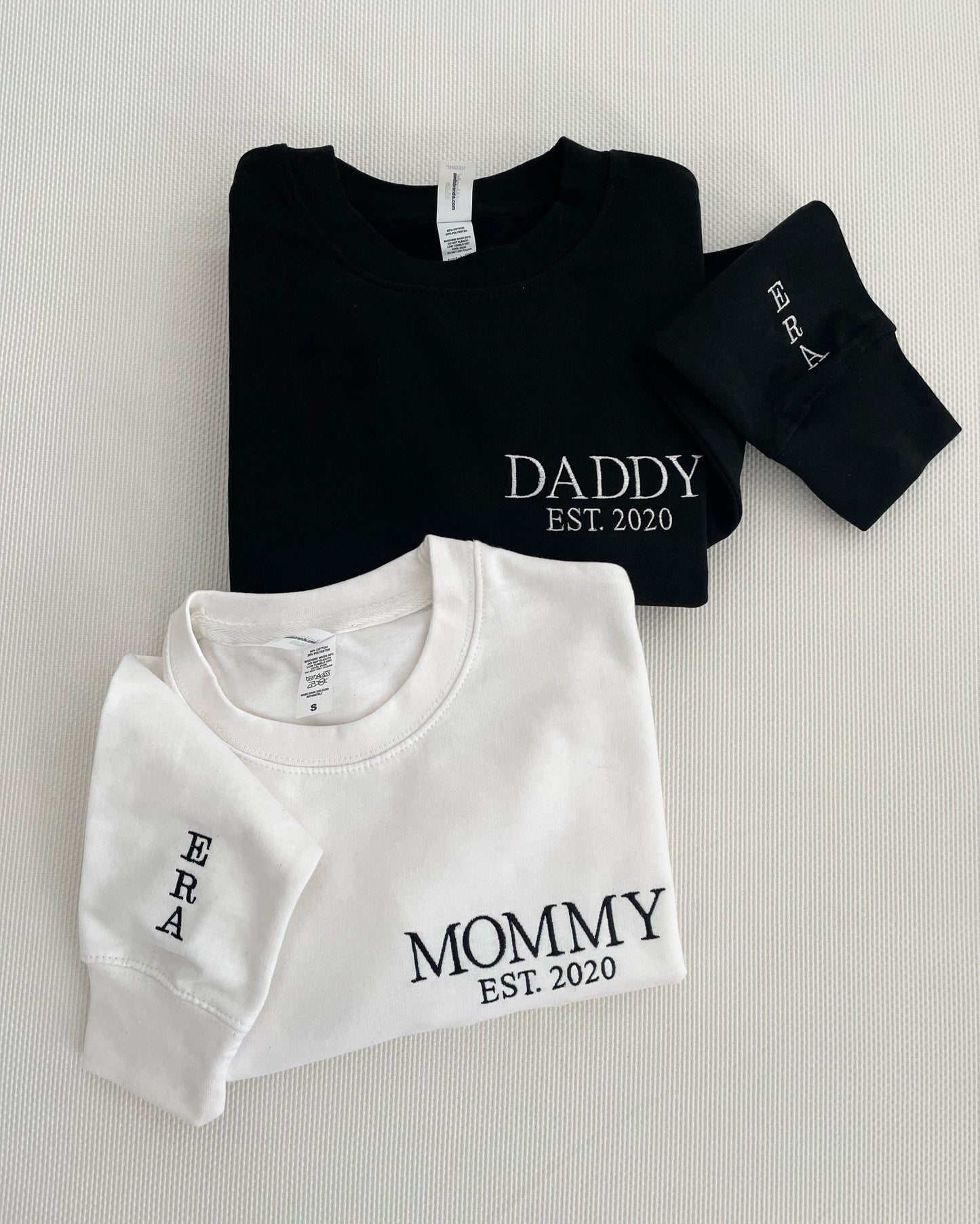 Hanorac Brodat Personalizabil MOMMY - DADDY