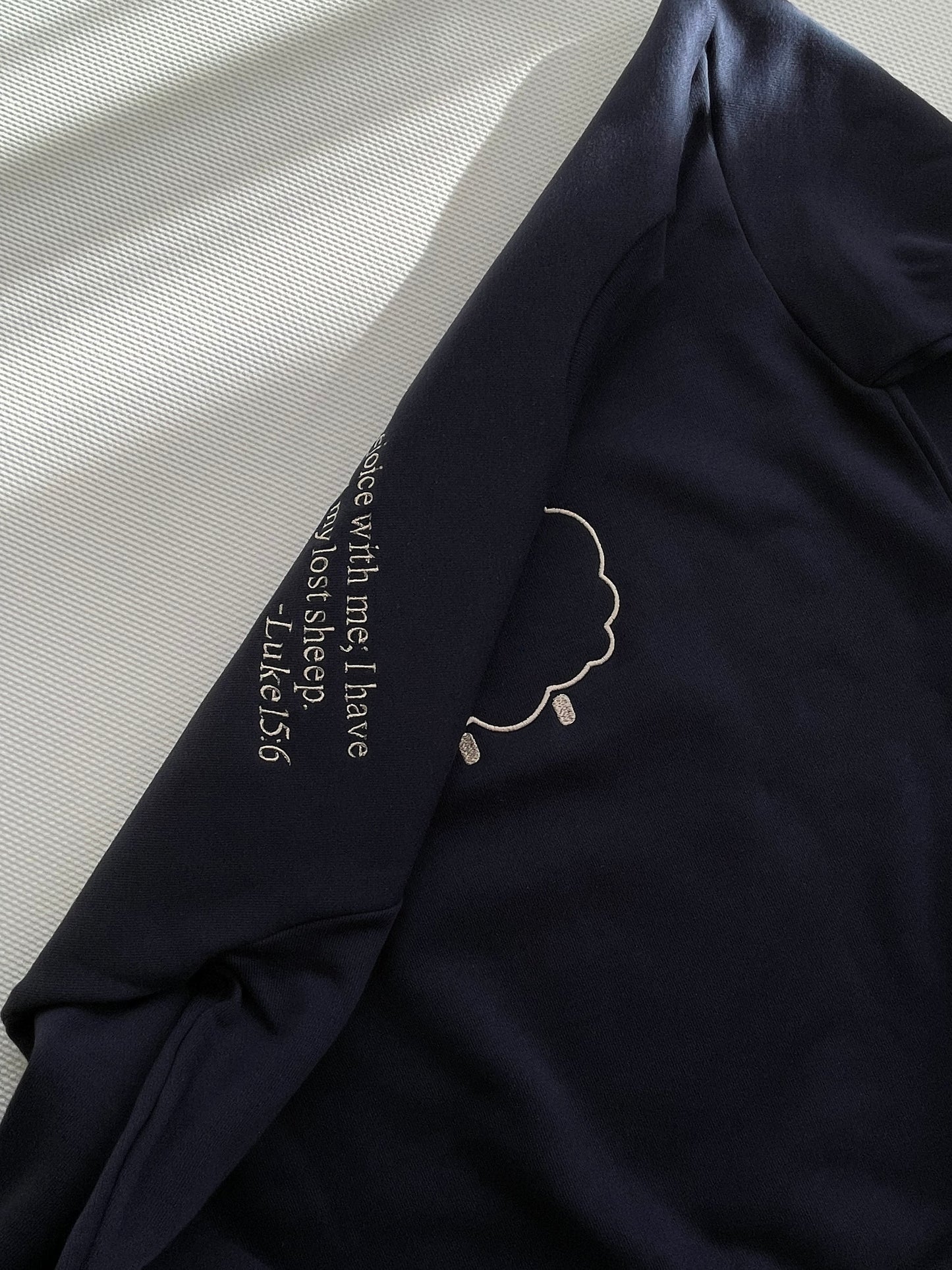 Lost Sheep Embroidered Sweatshirt