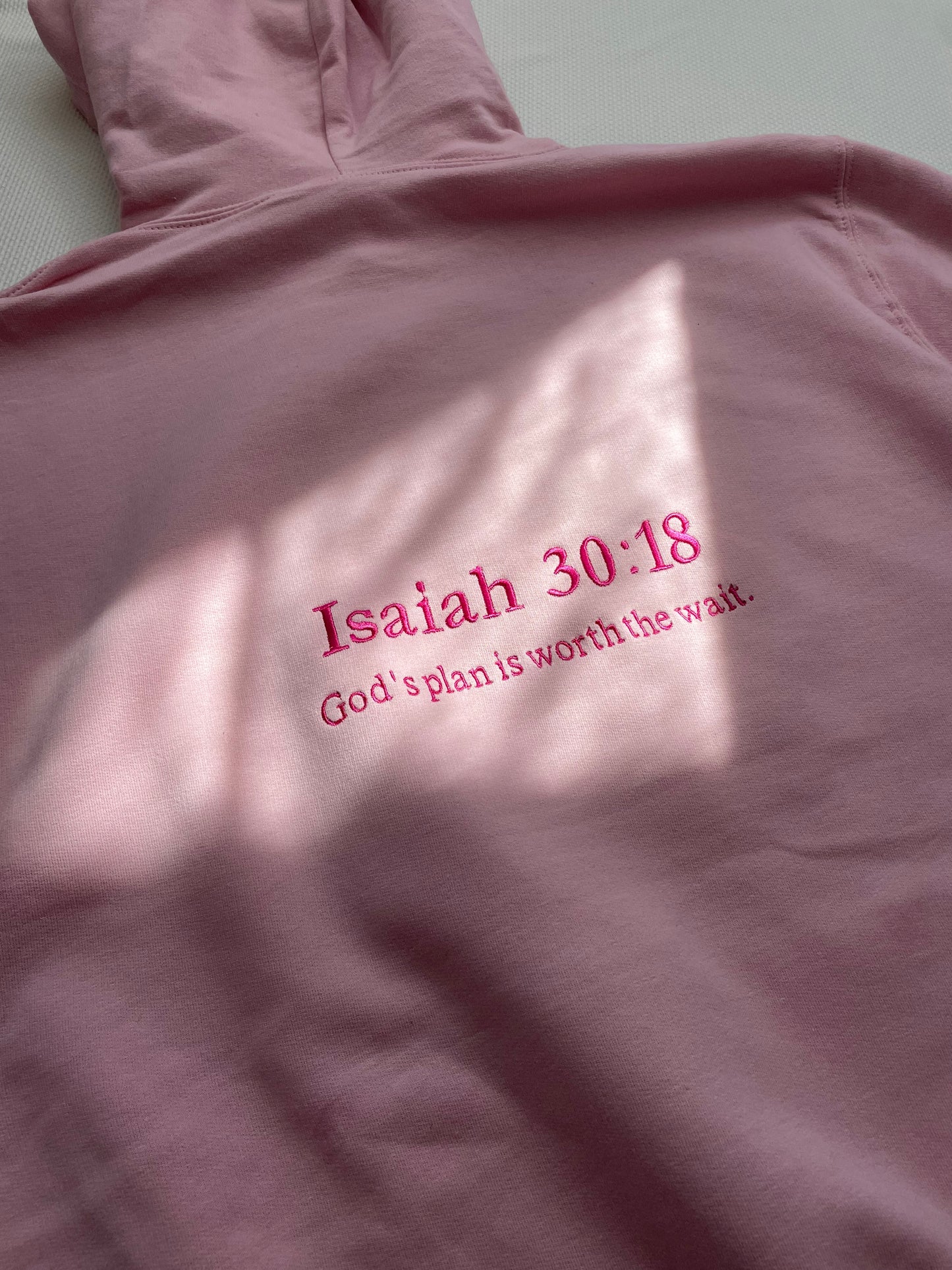 Custom Bible Verse Embroidered Sweatshirt