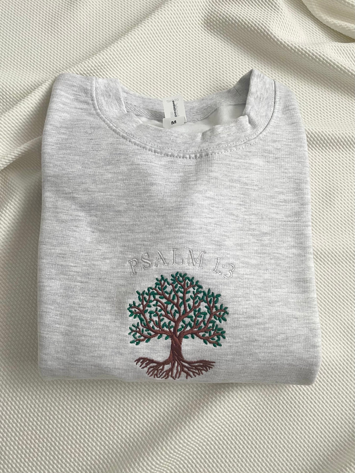 Psalm 1:3 Embroidered Sweatshirt